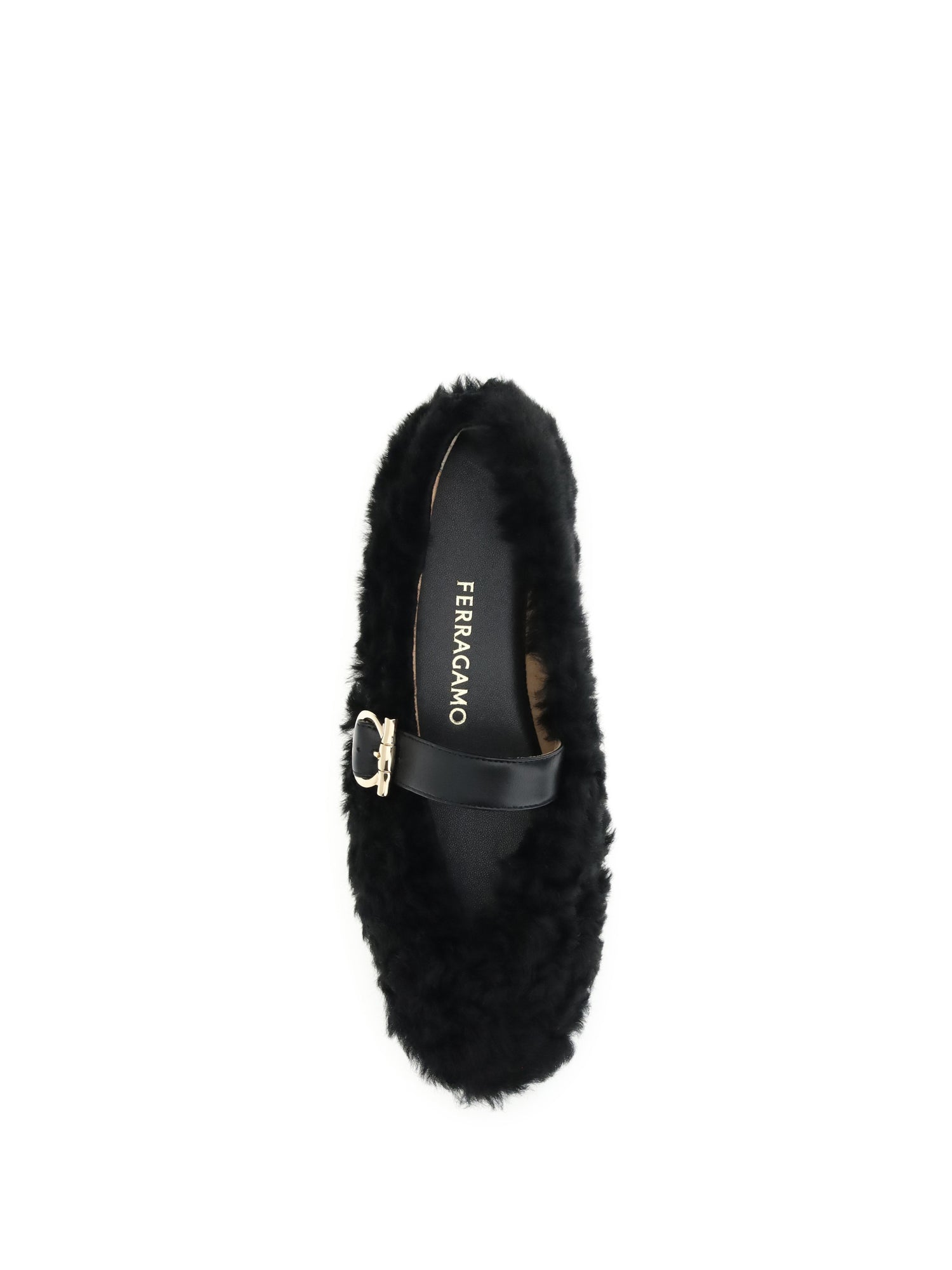 FERRAGAMO 5.5 gancini-embellished ballerinas