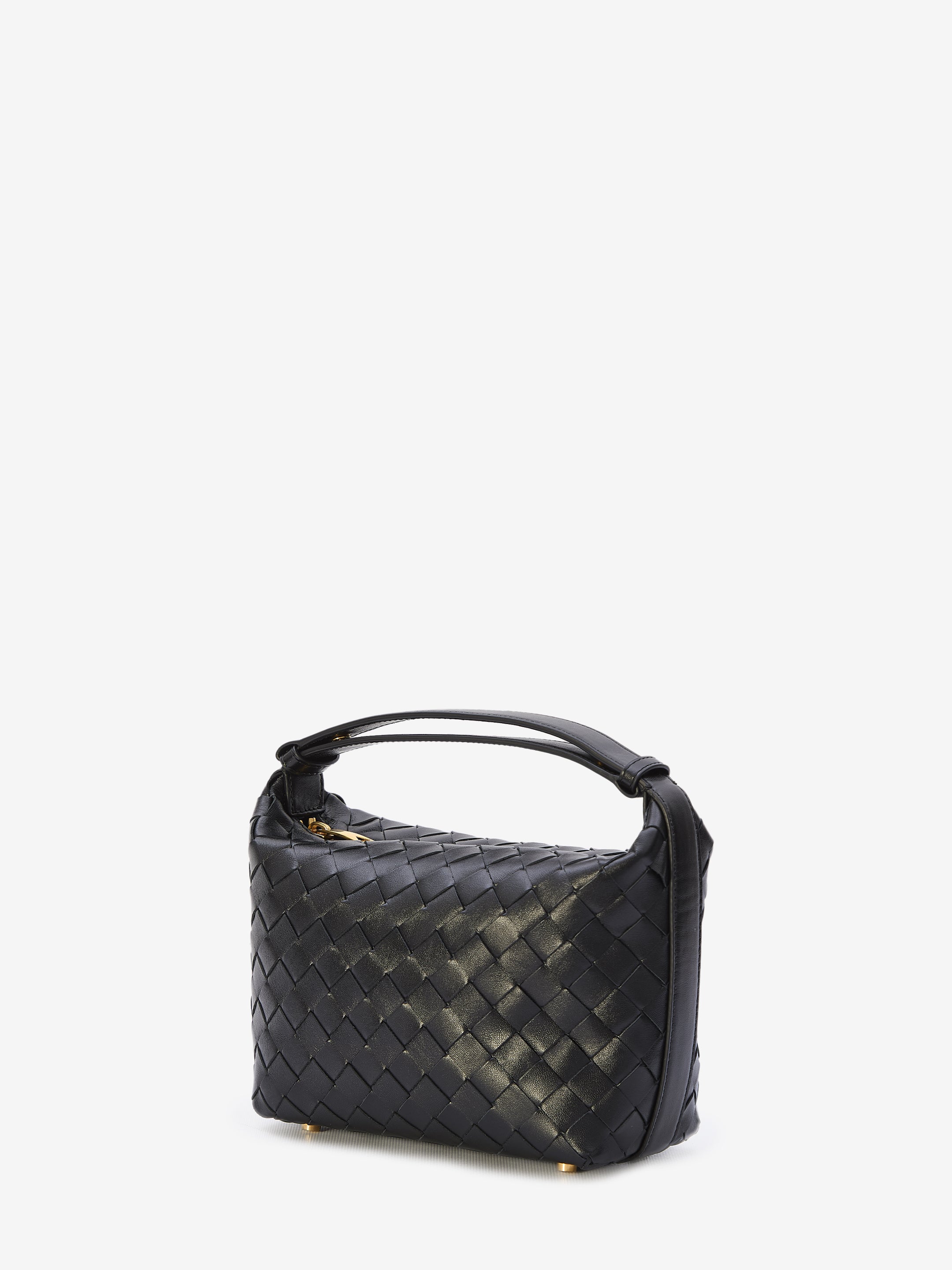 BOTTEGA VENETA OS black wallace bag mini