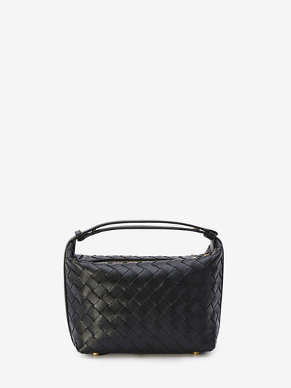 BOTTEGA VENETA OS black wallace bag mini