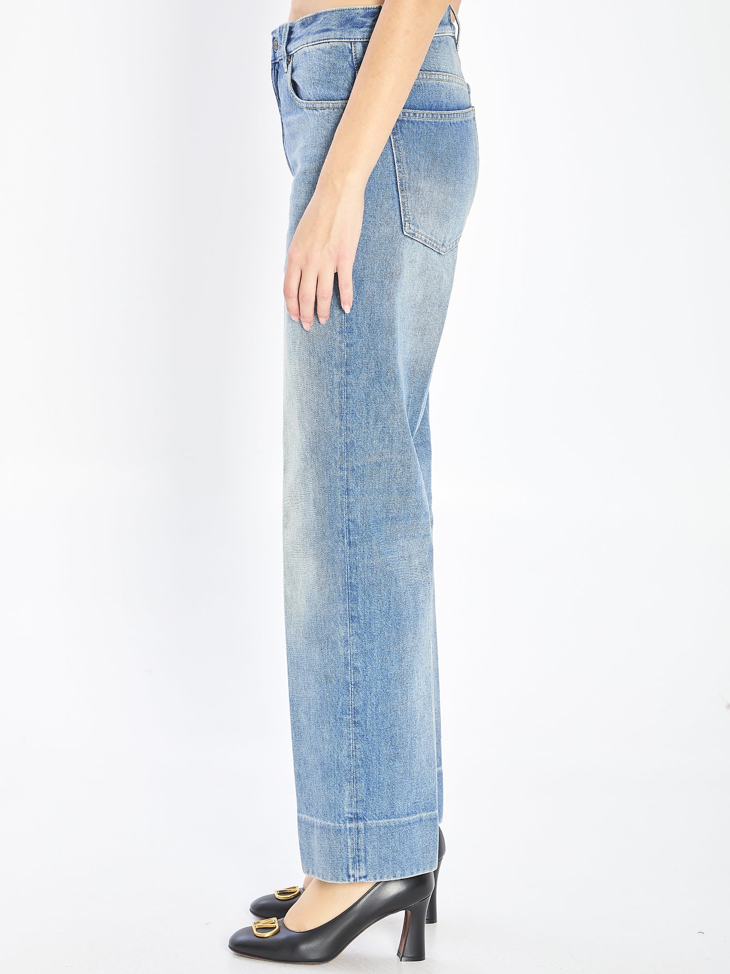 VALENTINO GARAVANI 25 chez valentino denim pants 