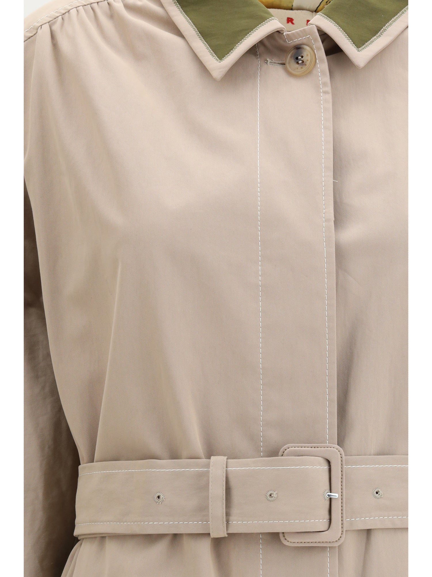 MARNI 40 gabardine trench