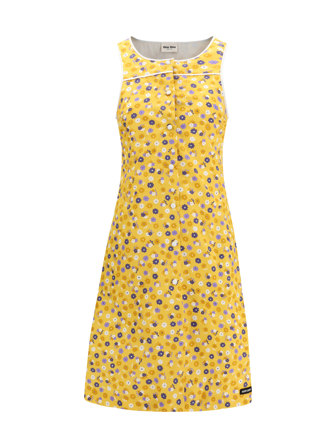 MIU MIU 40 floral midi dress