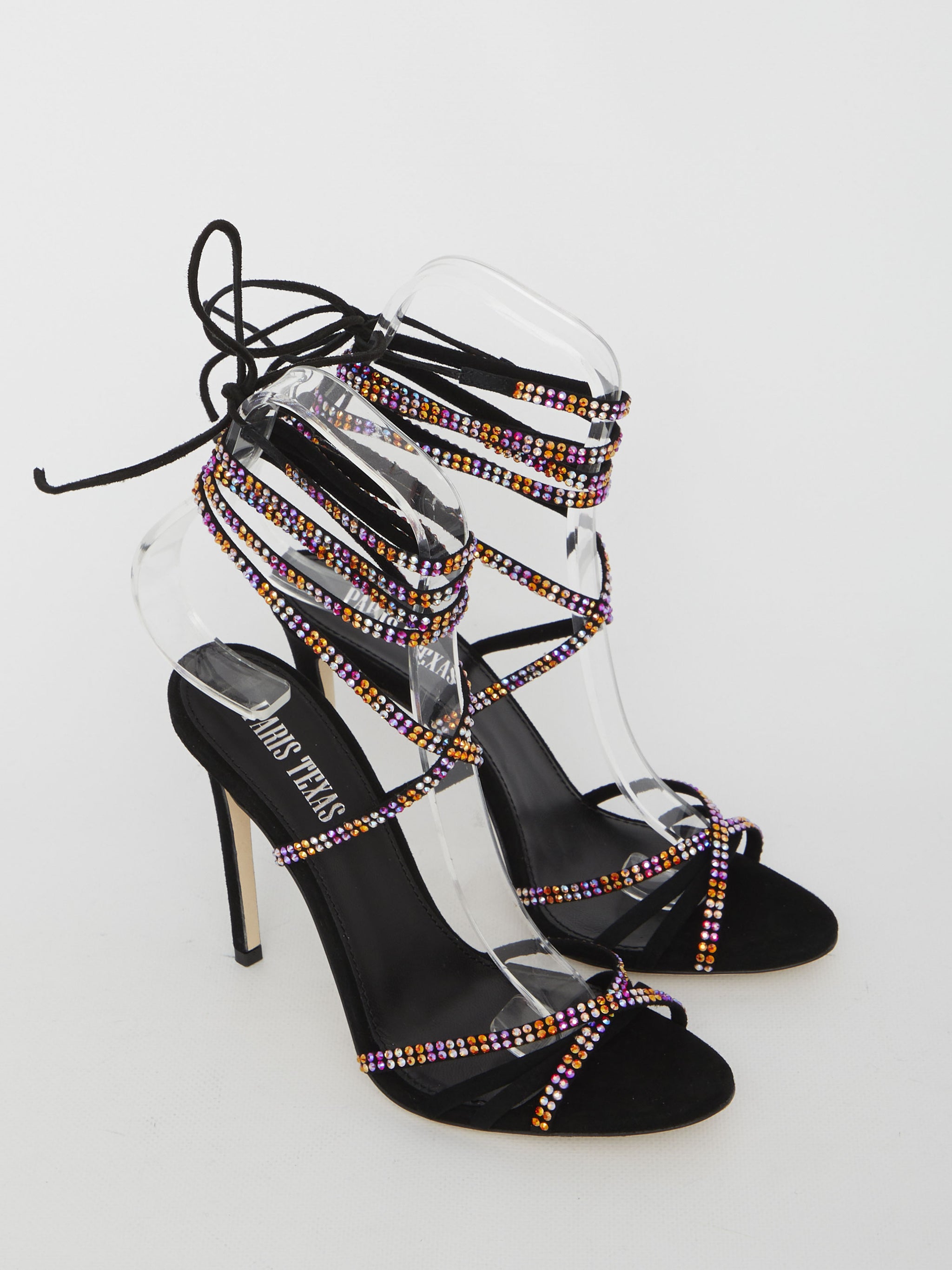 holly nicole lace-up sandals