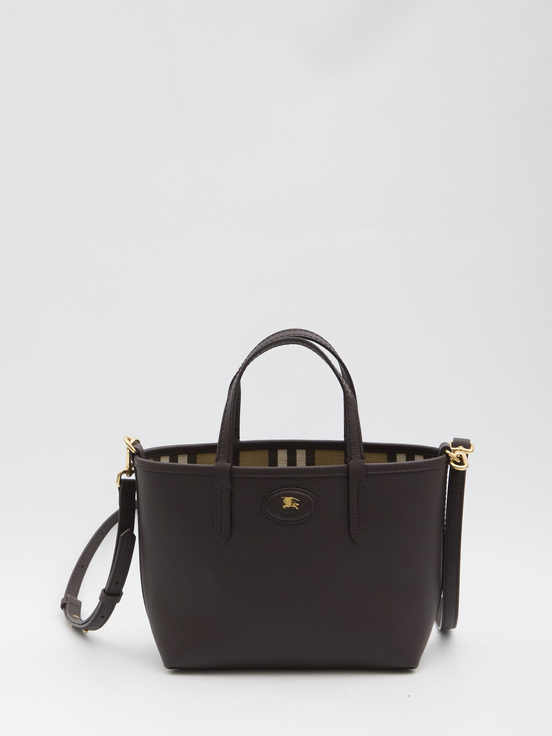 BURBERRY OS mini reversible bloomsbury tote bag