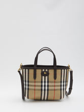 BURBERRY OS mini reversible bloomsbury tote bag