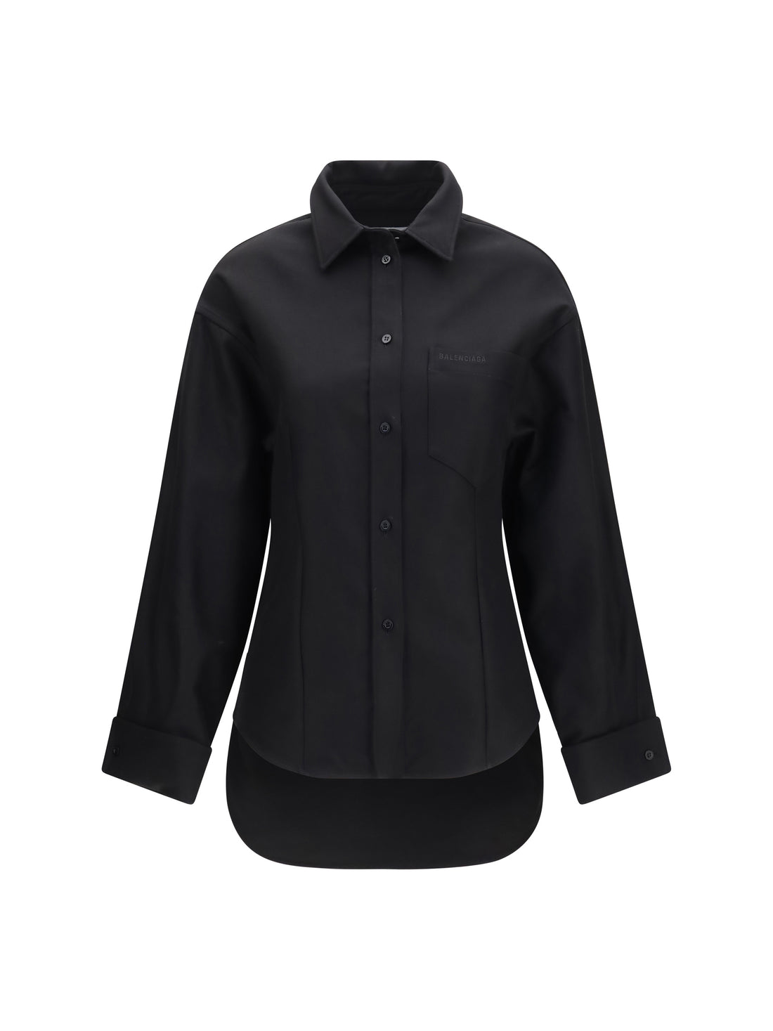 BALENCIAGA 38 classic long-sleeved shirt