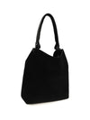large lottie suede shopping bag