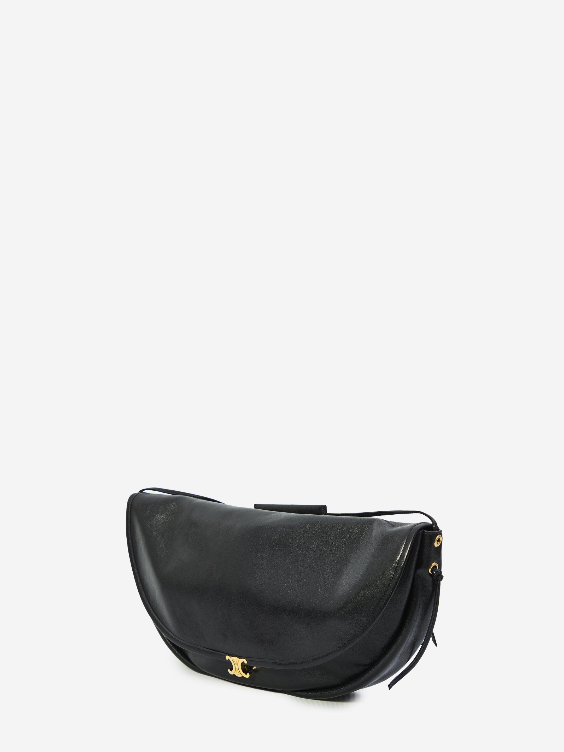 CELINE OS triomphe crescent bag