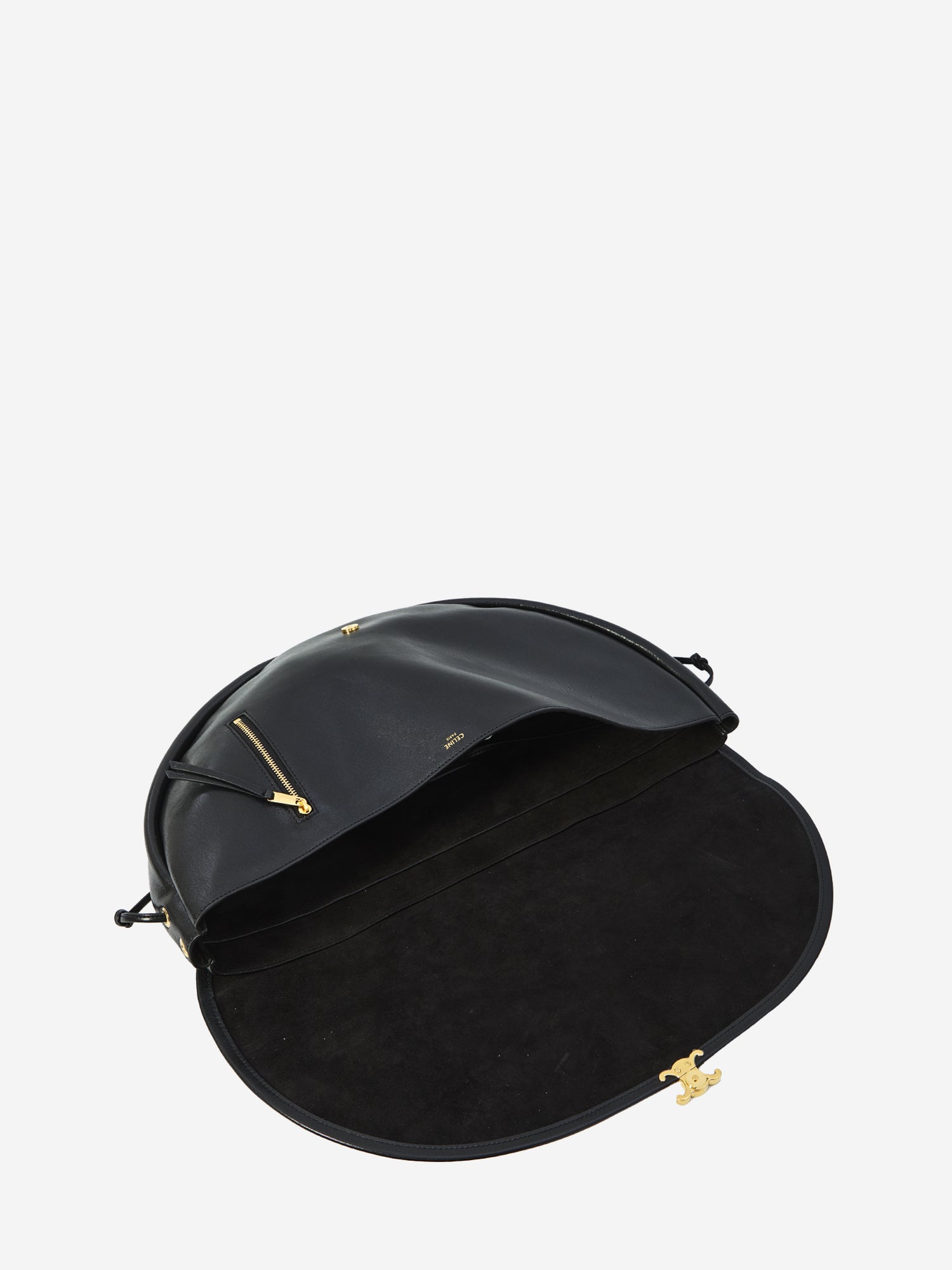 CELINE OS triomphe crescent bag