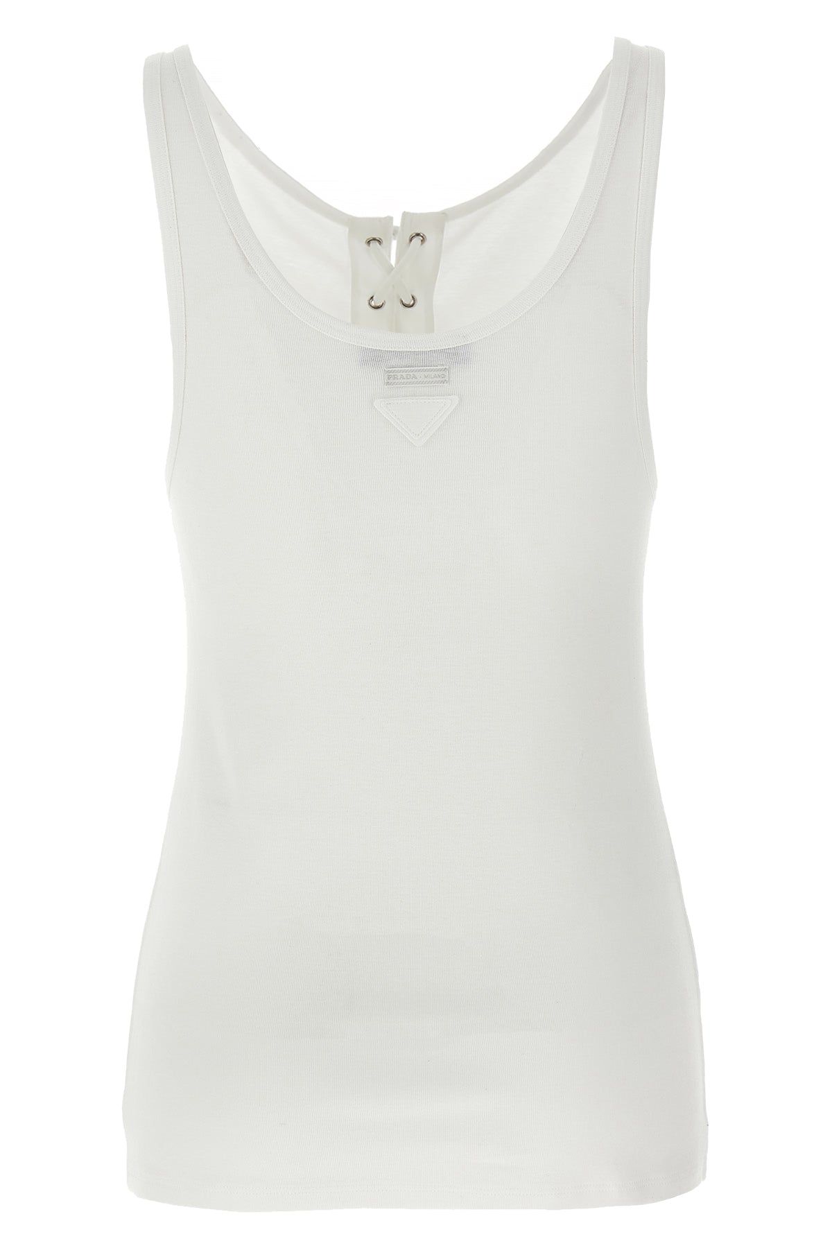 ribbed cotton tank top