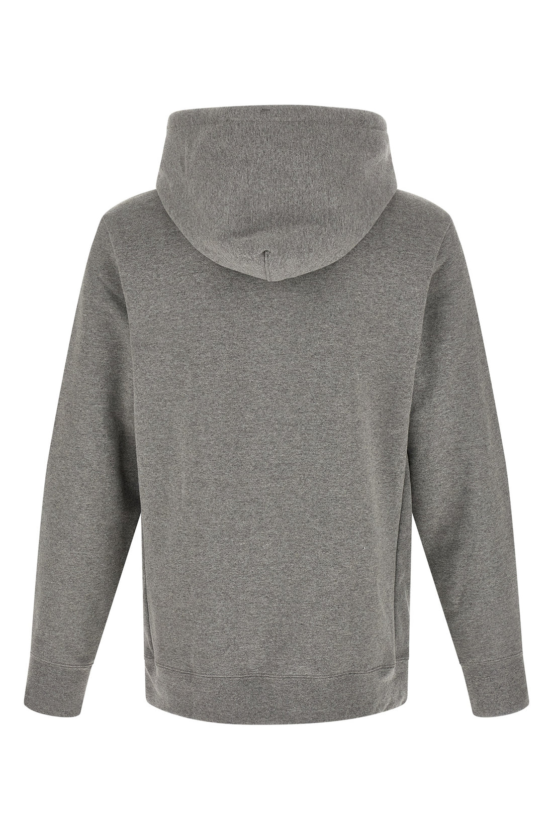 PATAGONIA L fleece cotton blend hoodie knitted mélange