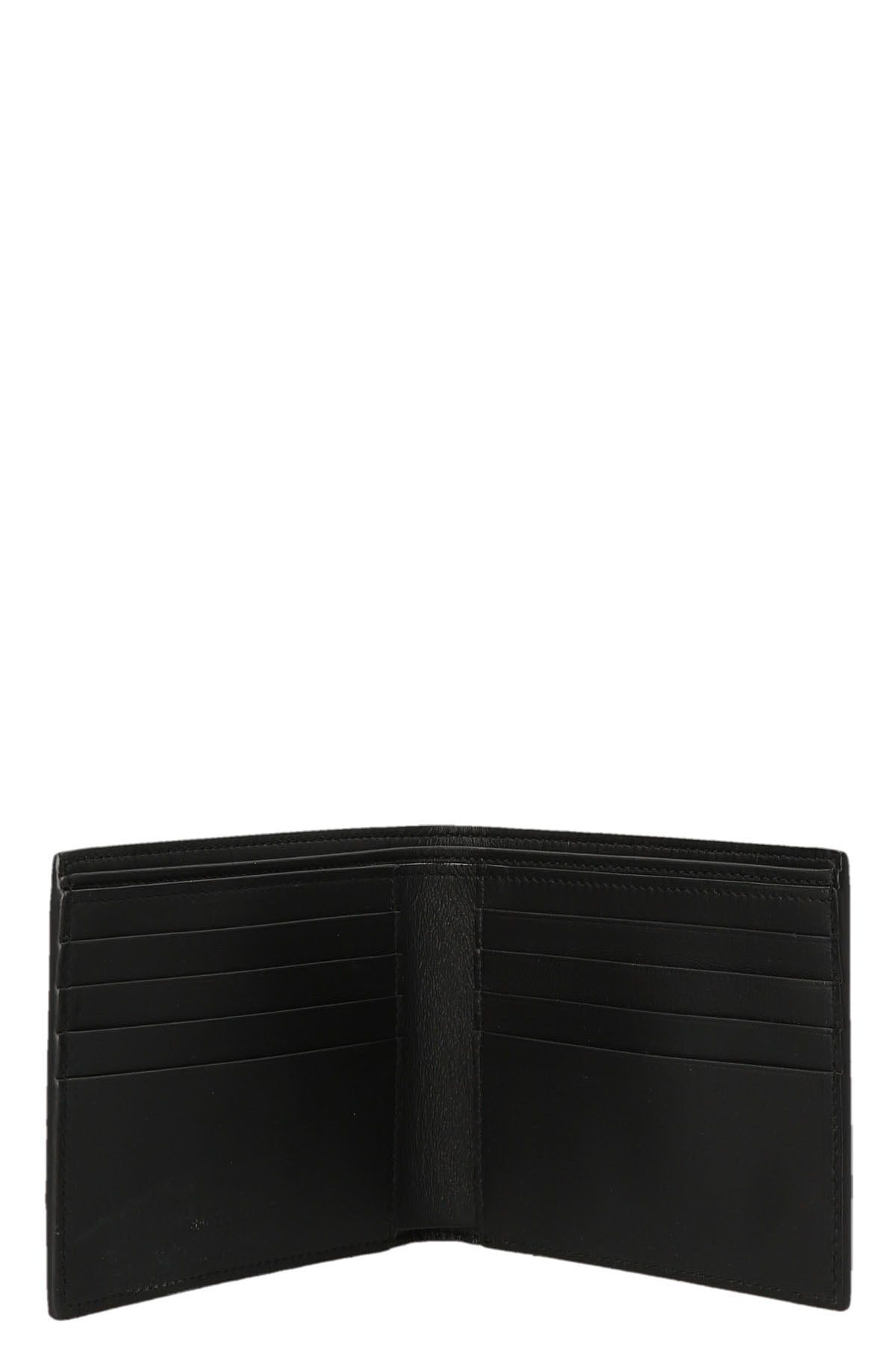 saint laurent paris east/west leather wallet