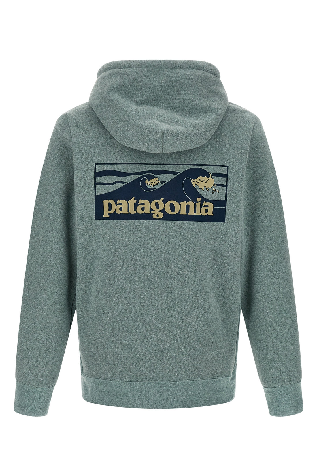 PATAGONIA L boardshort logo uprisal knitted mélange cotton blend hoodie