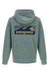 boardshort logo uprisal knitted mélange cotton blend hoodie