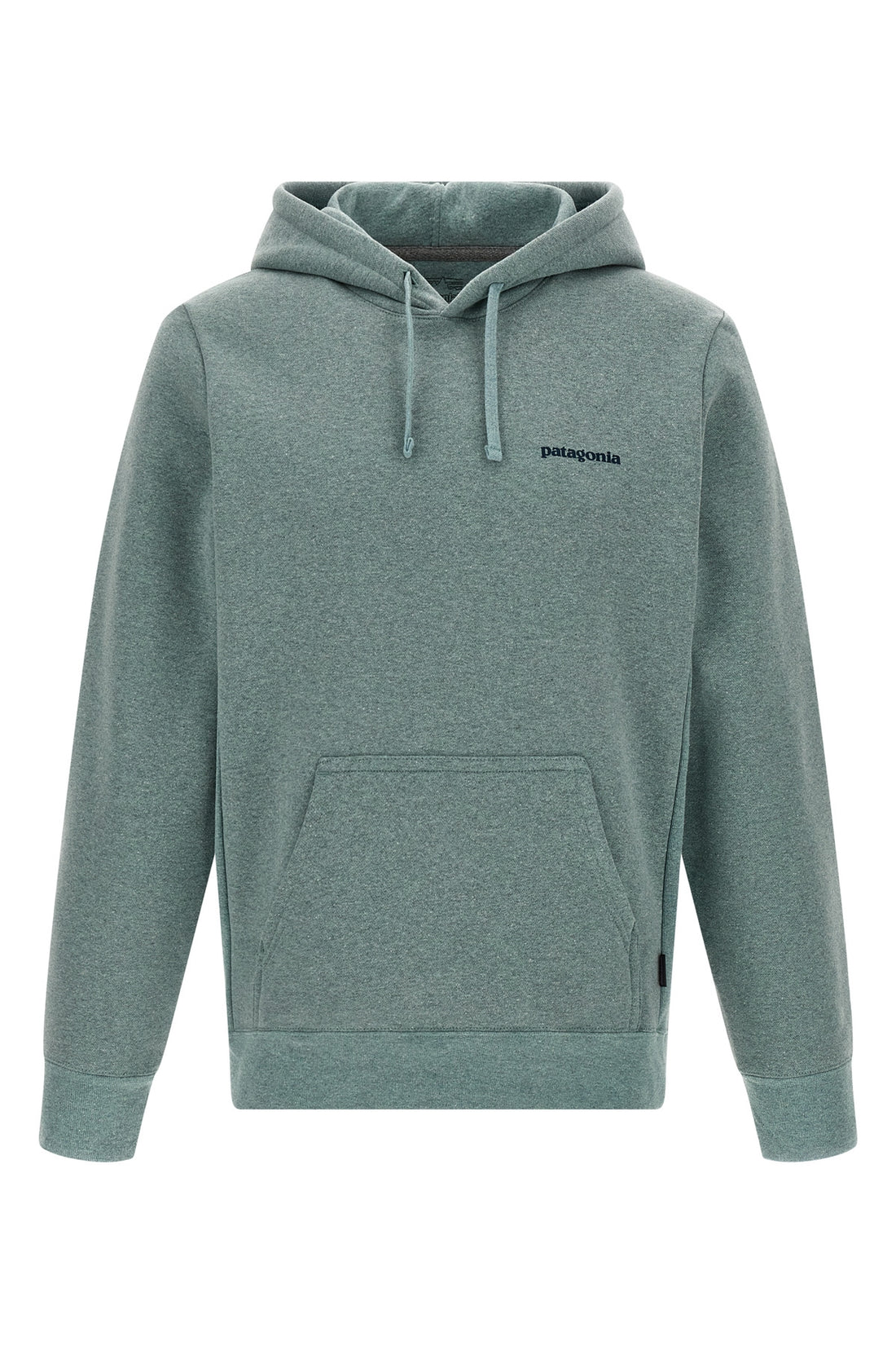PATAGONIA L boardshort logo uprisal knitted mélange cotton blend hoodie