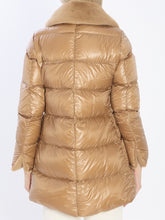 HERNO 40 light puffer with collar fur 