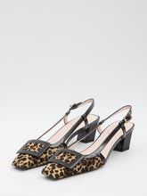 ROGER VIVIER 36 belle vivier pony slingback pumps