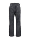 vintage straight-leg jeans