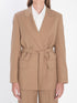 MAX MARA 42 blazer in wool canvas