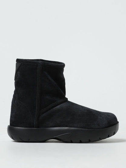 BOTTEGA VENETA 35 snap ankle boots in suede