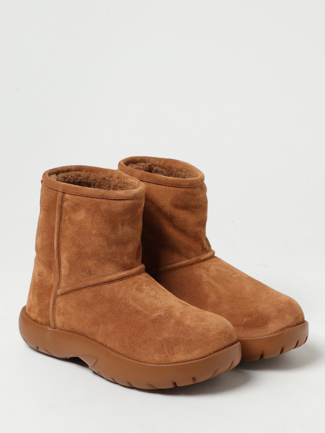 BOTTEGA VENETA 35 snap ankle boots in suede