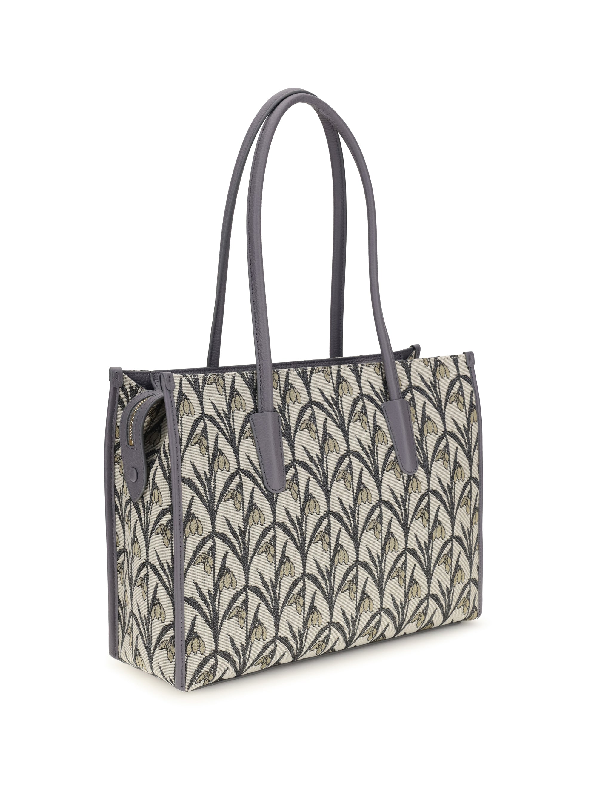 jacquard tote bag