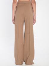 MAX MARA 40 straight-leg trousers in light wool