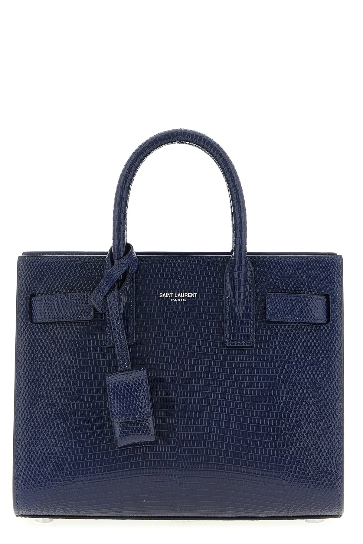 dwarf sac de jour lizard leather handbag