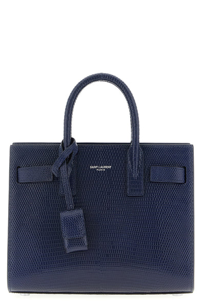 dwarf sac de jour lizard leather handbag