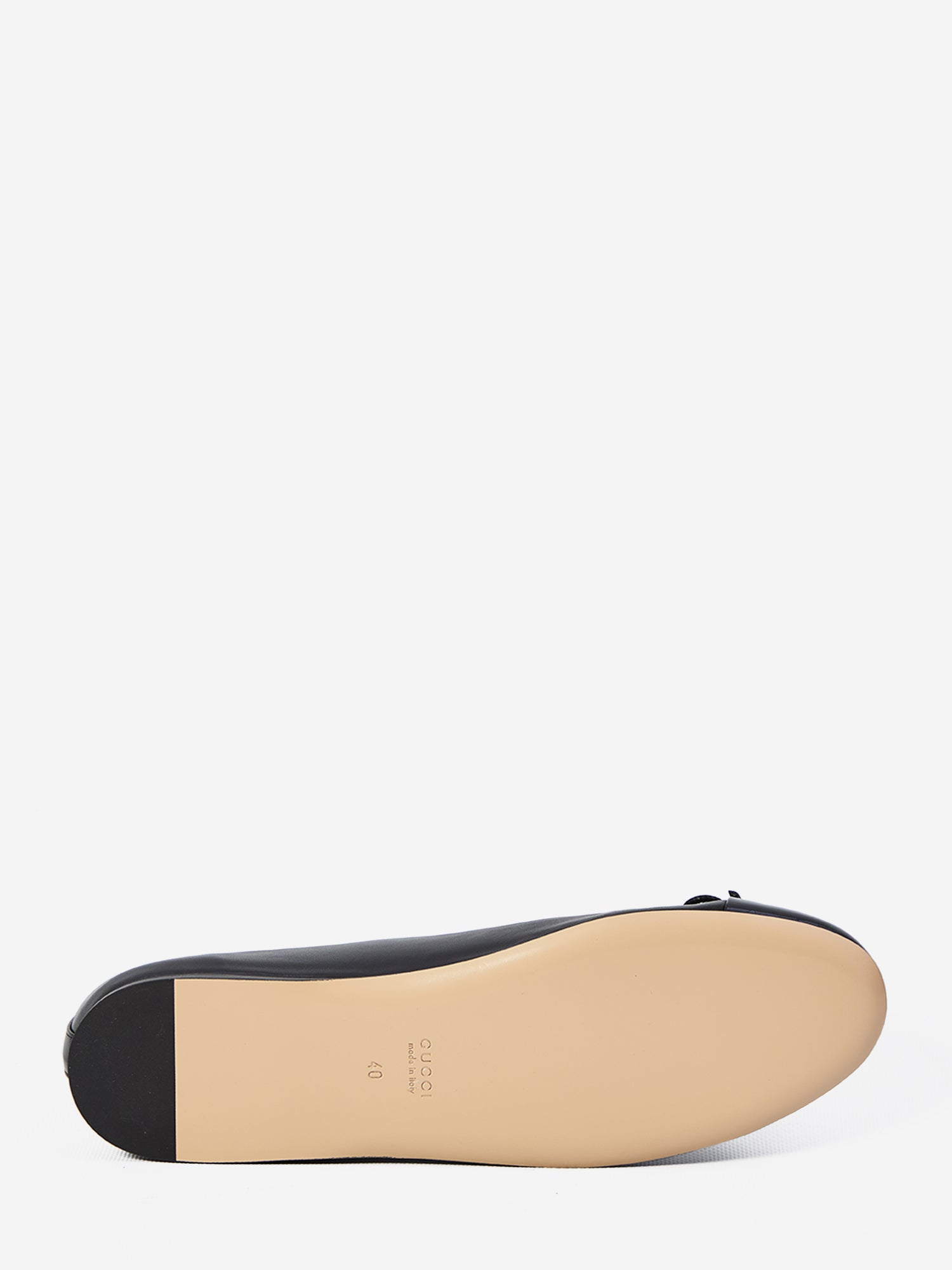 GUCCI 36½ doppia g ballerina flats