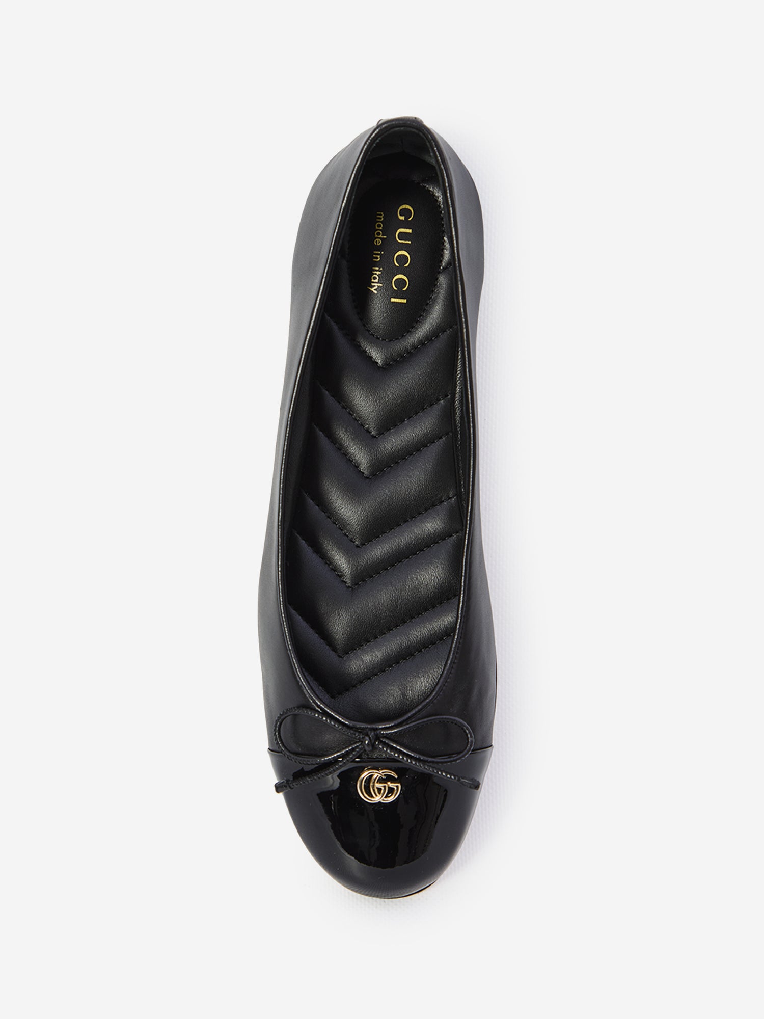 GUCCI 36½ doppia g ballerina flats