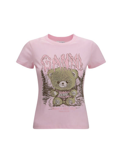 teddy forest baby fit cotton t-shirt