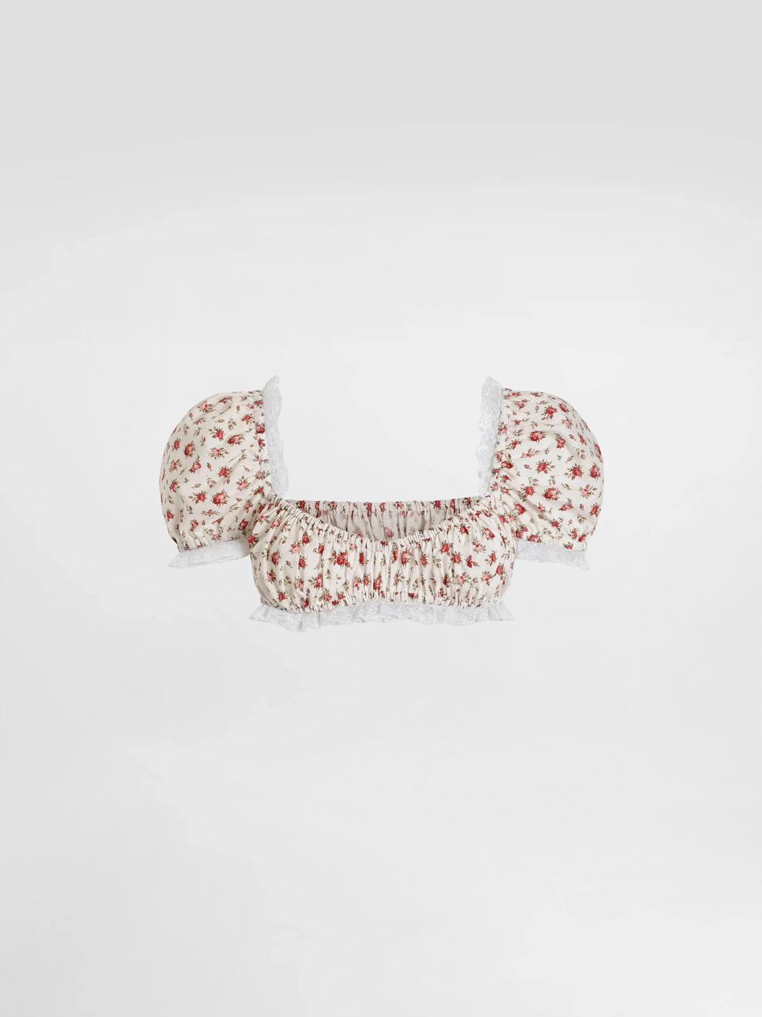 DOLCE&amp;GABBANA 42 rose print top