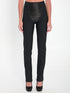 DOLCE&GABBANA 42 leggings in stretch satin