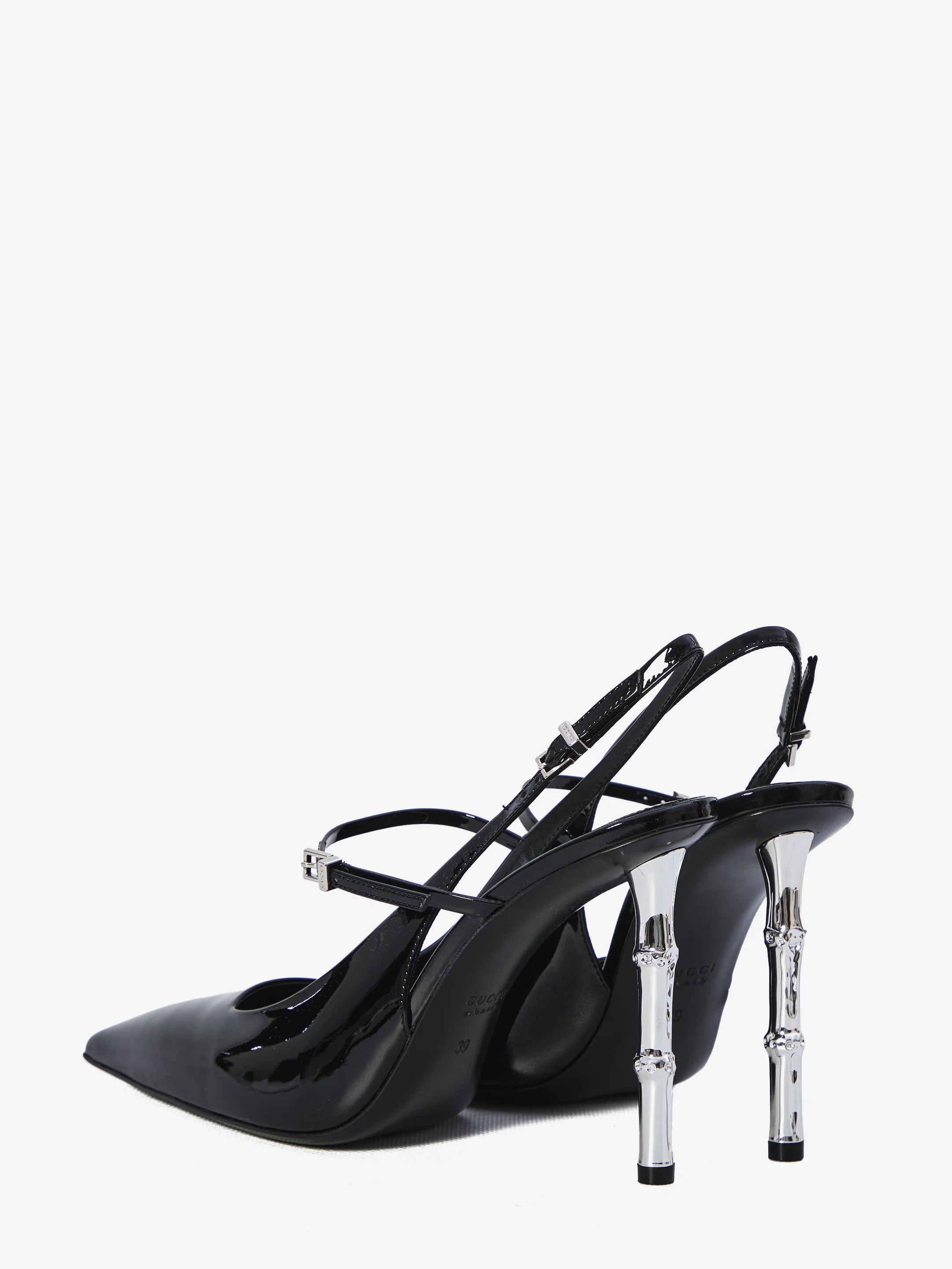 GUCCI 39 bamboo pumps
