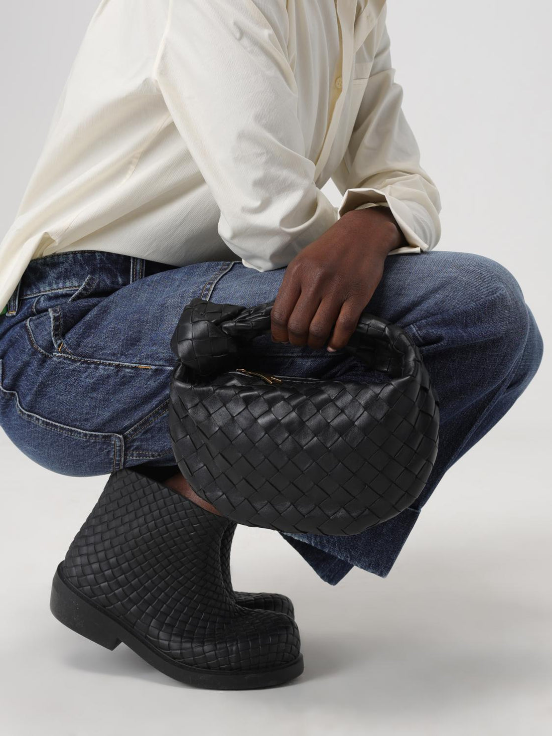 jodie bag in woven nappa