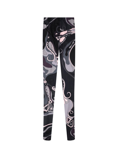 PUCCI M sheer tights with abstract print 