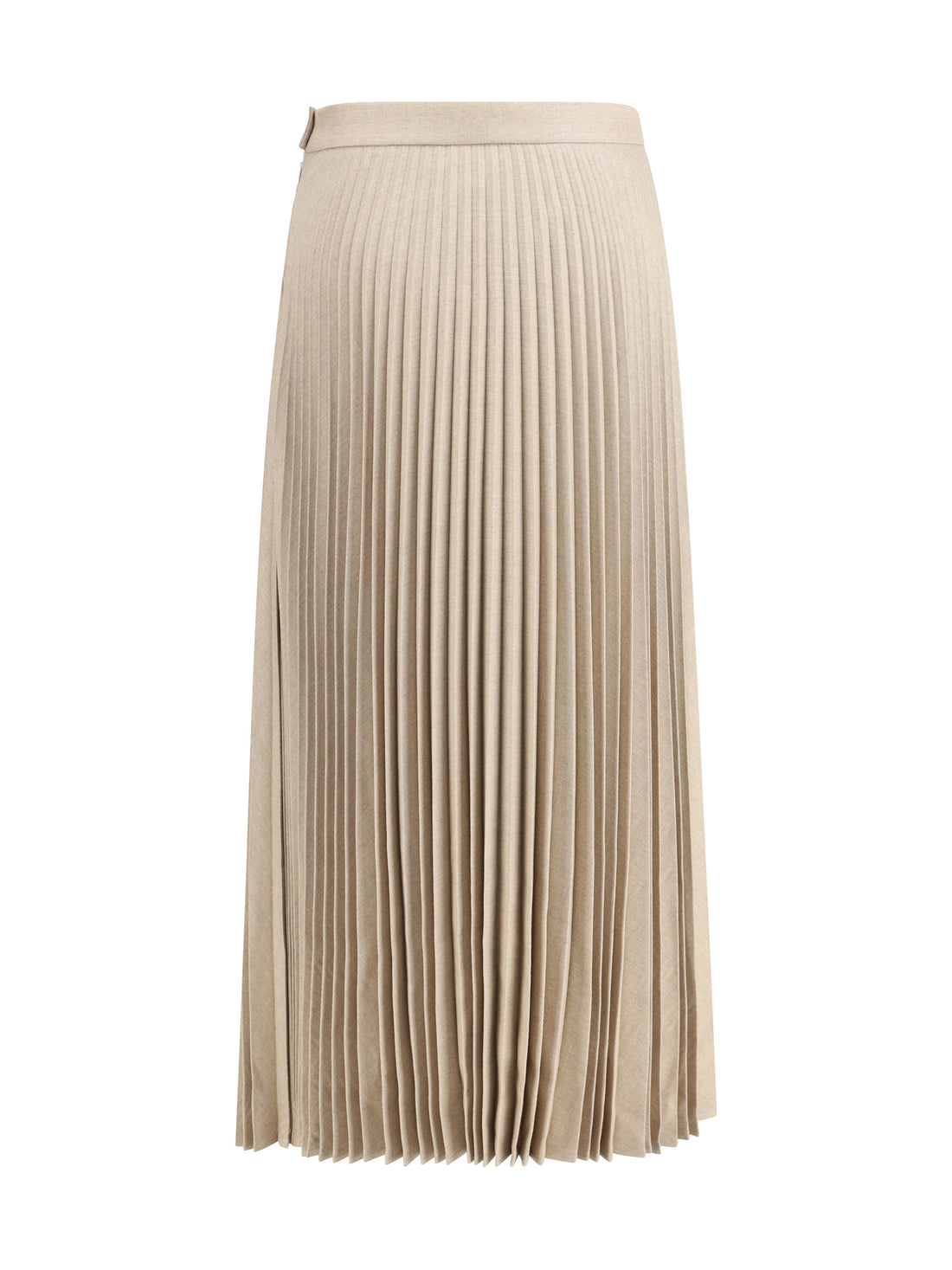 TRUE ROYAL 44 pleated wool skirt