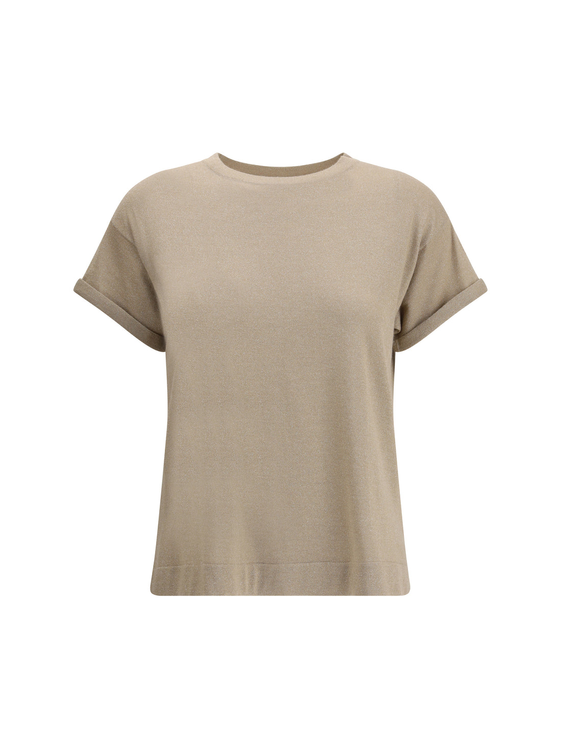 BRUNELLO CUCINELLI M cashmere glitter t-shirt