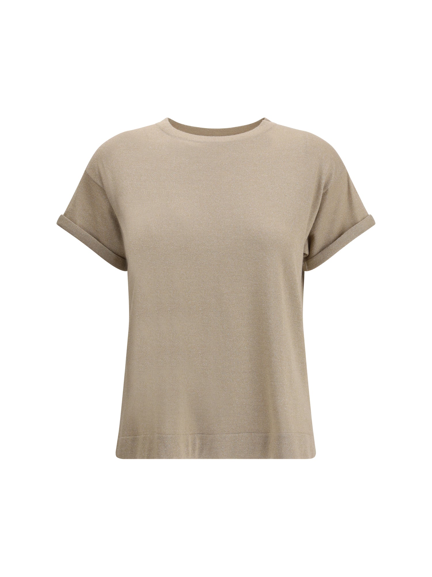 BRUNELLO CUCINELLI M cashmere glitter t-shirt