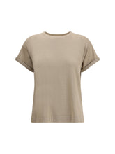 BRUNELLO CUCINELLI M cashmere glitter t-shirt
