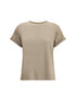 BRUNELLO CUCINELLI M cashmere glitter t-shirt