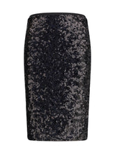 PINKO L pappacieca pencil skirt with sequins