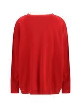 VERYBUSY M crewneck sweater in pure cashmere