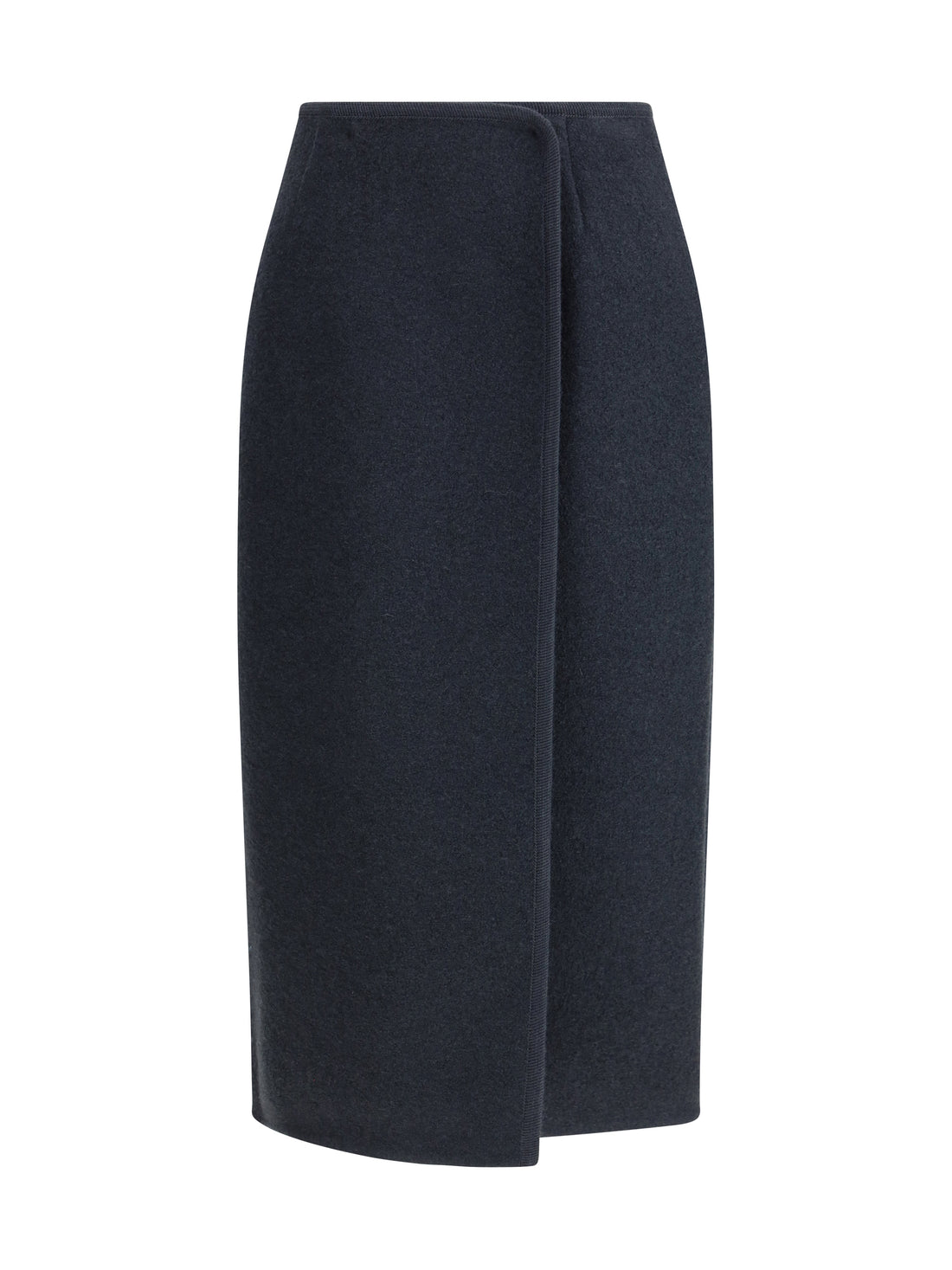 RIER L walker wrap midi skirt