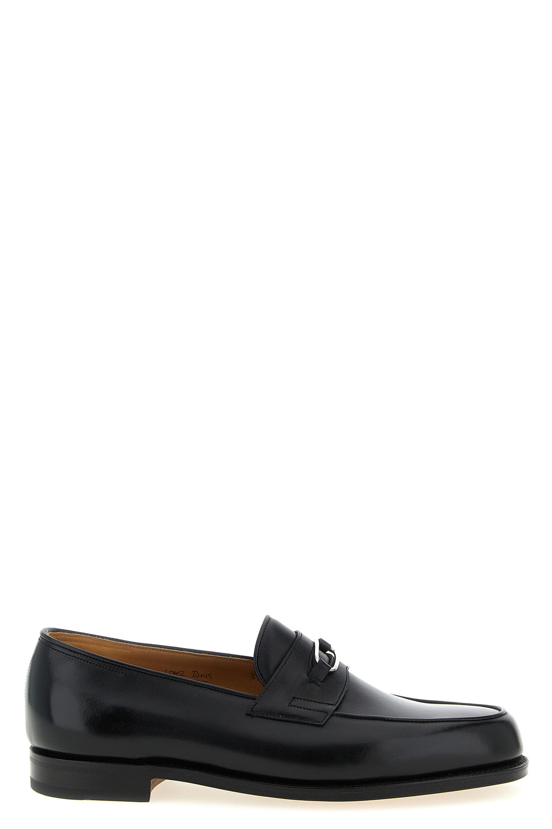 JOHN LOBB 7 lopez ring smooth leather loafers