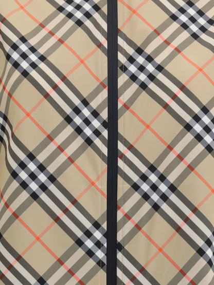 BURBERRY M archivio check waterproof jacket 