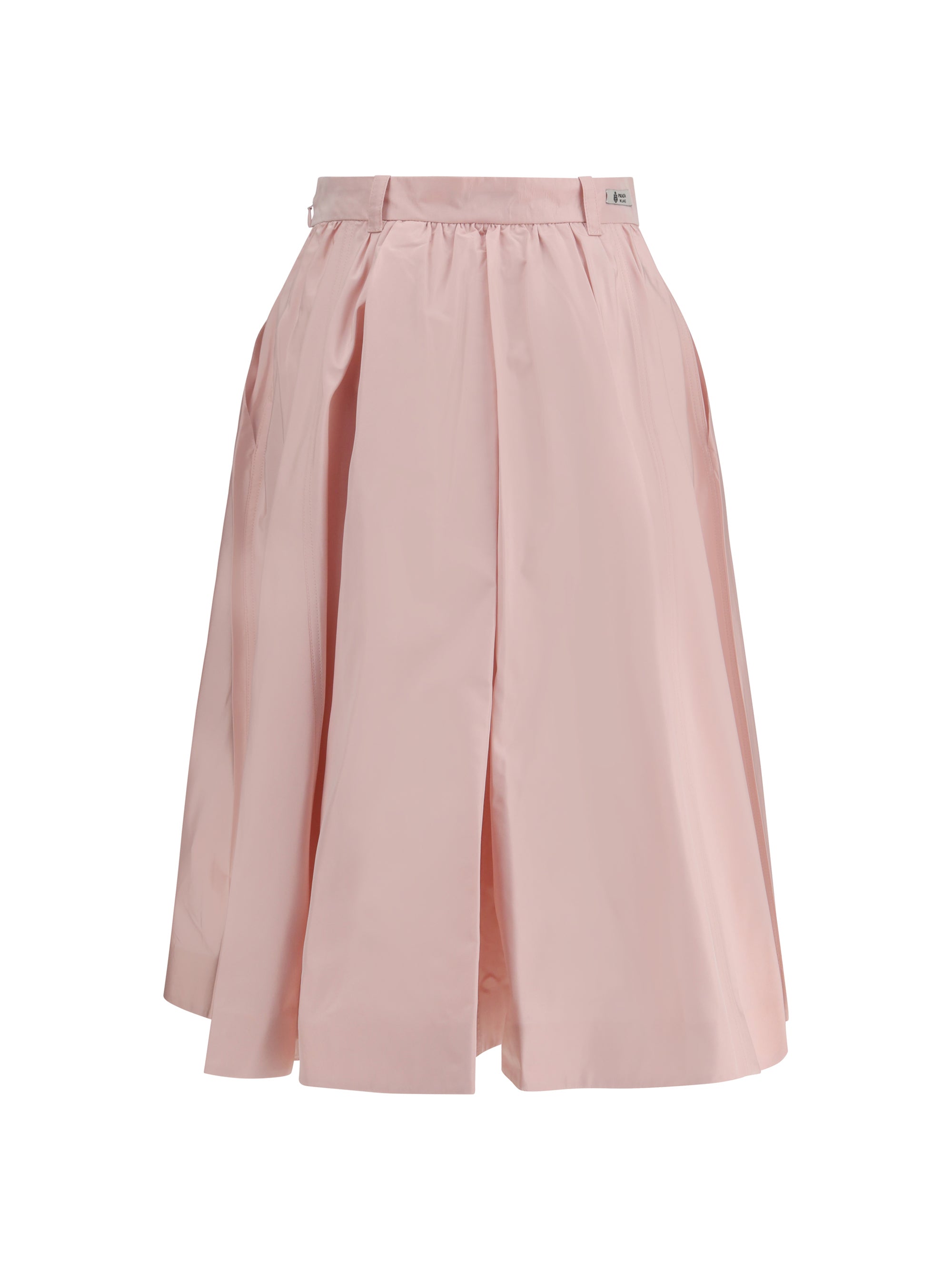 long silk skirt