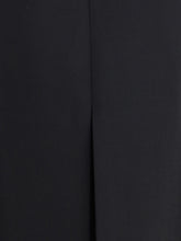 ALAIA 38 stretch wool slit skirt