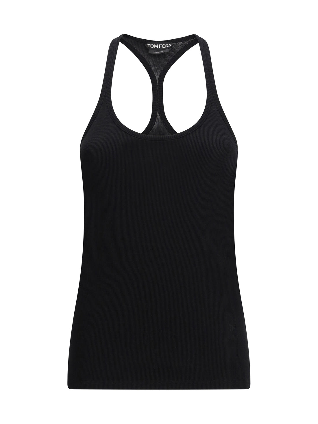 TOM FORD 36 silk-blend ribbed jersey tank top